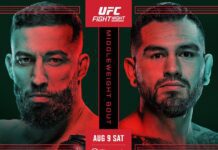 UFC Fight Night: Dolidze vs Hernandez – karta walk, informacje o transmisji gali