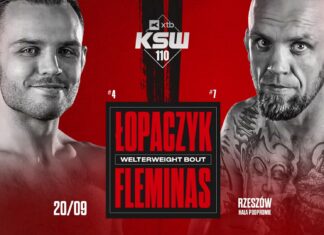 Tymoteusz Łopaczyk kontra Madars Fleminas na gali KSW 110