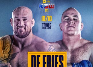 Phil De Fries vs Štefan Vojčák o pas wagi ciężkiej KSW