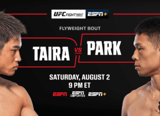 UFC Fight Night: Taira vs Park – wyniki gali z walką Mateusza Rębeckiego