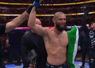 Ogromny awans Khamzata Chimaev w rankingu UFC UFC CHIMAEV WIN