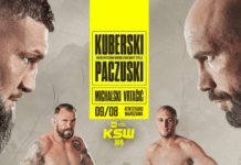 XTB KSW 109: Kuberski vs Paczuski – karta walk, informacje o transmisji gali