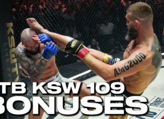Bonusy po gali XTB KSW 109 rozdane