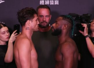 Wyniki ważenia przed UFC w Szanghaju. Ortega i Sterling zawalczą w umownym limicie wagowym