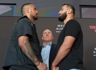 Pierwsze spotkanie twarzą w twarz Carlosa Ulberga z Dominickiem Reyesem (WIDEO)