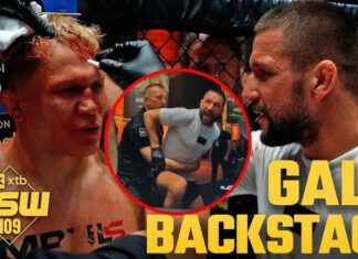 XTB KSW 109 Backstage – kulisy gali w Warszawie (WIDEO)
