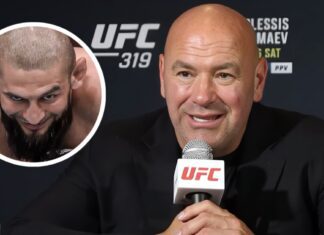 Dana White komentuje wygraną Khamzata Chimaeva na UFC 319. „Prawie każdą rundę…”