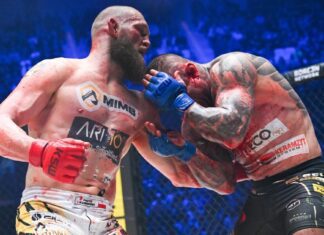 Kuberski zostaje mistrzem. KSW przypomina brutalne skończenie walki o pas (WIDEO)
