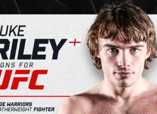 Niepokonany zawodnik kategorii piórkowej Cage Warriors, Luke Riley, podpisał kontrakt z UFC