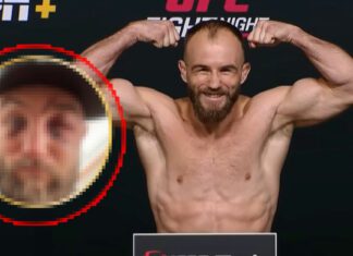 Mateusz Rębecki pokazuje obrażenia po przegranej na UFC w Las Vegas