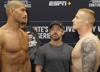 Iwo Baraniewski dużym underdogiem przed walką z Mahamedem Alym o kontrakt z UFC