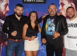 Zdjęcie dnia: Liddell, Jędrzejczyk, Gamrot i Oleksiejczuk na gali w Paryżu