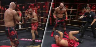 „BANDITO” tylko klinczował, ale „JANUSZ” go rozbił! Polak zwyciężył z Anglikiem na GROMDA 22