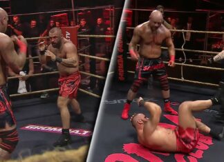 „BANDITO” tylko klinczował, ale „JANUSZ” go rozbił! Polak zwyciężył z Anglikiem na GROMDA 22