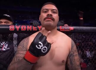 Justin Tafa dzień przed galą wypada z karty walk UFC w Australii