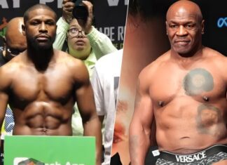 Legendy boksu Mike Tyson i Floyd Mayweather Jr. zmierzą się w ringu