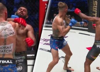 Mateusz Makarowski niczym rzeźnik w stójce! Polak fenomenalnie rozbił Welissona Paivę!