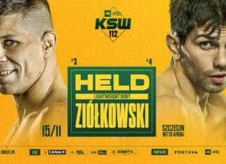 Walka na szczycie wagi lekkiej w Polsce! Marcin Held vs Marian Ziółkowski na KSW 112