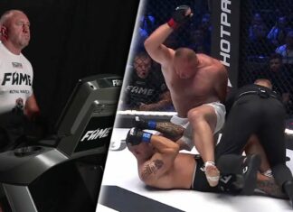 Przebiegł 10 minut na bieżni i w kickboxingu dobijał rywala w parterze. Kamil Minda z przegraną
