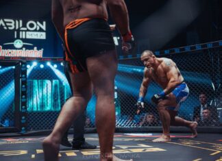 Najkrótsza walka w historii Babilon MMA. Zawodnik odklepał w 1. sekundzie pojedynku