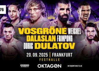 OKTAGON 76: Weichel vs Tounkara – wyniki gali