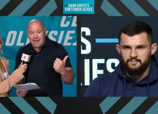 „Uderzenia brzmiały jakbyś walił młotkiem w drewno”. Szef UFC pochwalił Oleksiejczuka