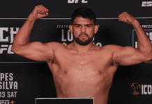Kelvin Gastelum mocno przestrzelił wagę przed UFC Noche 3