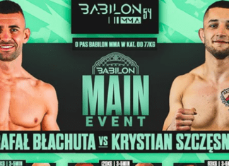 Babilon MMA 54: Błachuta vs Szczęsny – wyniki gali