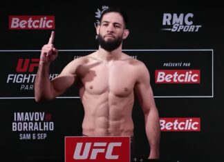 Po wygranej na UFC w Paryżu, Nassourdine Imavov chce walki z Khamzatem Chimaevem