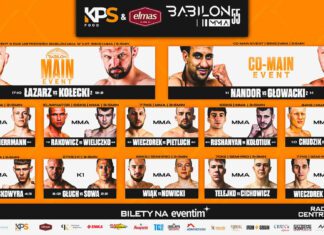 Kołecki, Głowacki i masa talentów na gali w Radomiu – oto pełna karta KPS Food & Elmas Babilon MMA 55