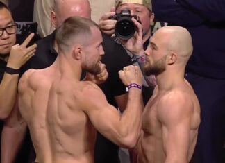 Mateusz Rębecki zrobił wagę i zaprosił kibiców do oglądania walki na UFC 321