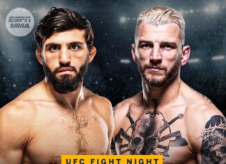 Arman Tsarukyan kontra Dan Hooker walką wieczoru gali UFC w Katarze