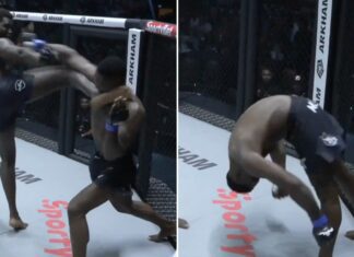 Padł jak ścięte drzewo! Koszmarnie brutalny nokaut na afrykańskiej gali PFL (WIDEO)
