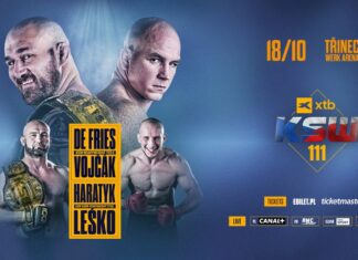 XTB KSW 111: De Fries vs Vojcak – wyniki gali