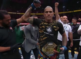 „Czasem w życiu upadamy, ale…” Pierwsze słowa Alexa Pereiry po wygranej na UFC 320