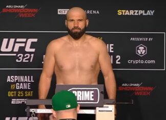 Spory awans Azamata Murzakanova w rankingu kategorii półciężkiej UFC