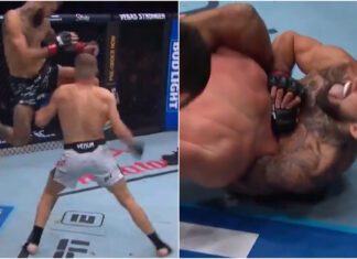 Latające kolano, potem gilotyna! „Air Jourdain” z kolejną wygraną w oktagonie UFC (WIDEO)