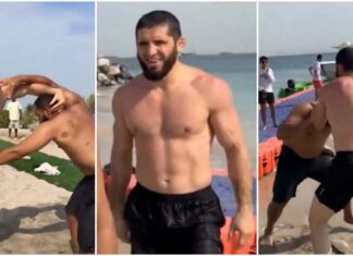 Islam Makhachev w wersji kategoria półśrednia. Dagestańczyk gotowy na Jacka Della Maddalenę (WIDEO)
