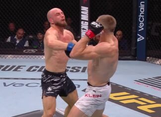 Najlepsze akcje gali UFC 321, wraz z walką Rębeckiego, w zwolnionym tempie (WIDEO)