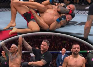 Niestety! Mateusz Gamrot został poddany! Charles Oliveira z pięknym zwycięstwem! (WIDEO)