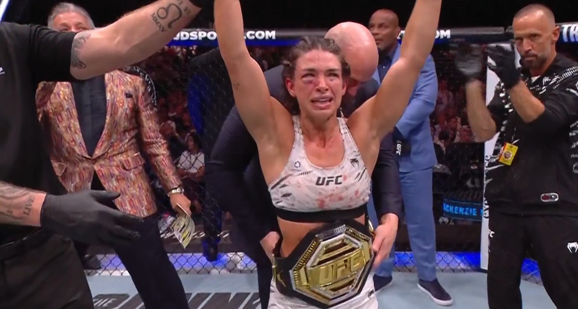 ufc mackenzie dern win