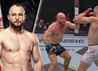 Porażka Mateusza Rębeckiego! Polak pokonany przez Ludovita Kleina po świetnym boju! ufc rębecki klein
