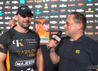 Szymon Kołecki o ostatnich decyzjach trenera Oknińskiego i rewanżu z Łazarzem na Babilon MMA 55