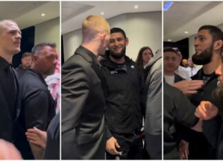„Rozpier*olę cię, mała dzi*ko!” Awantura pomiędzy Chimaevem i Machado Garrym po UFC w Katarze (WIDEO)