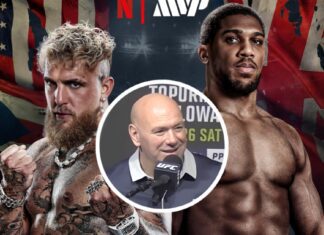 „To kure*sko zły pomysł” Dana White komentuje zestawienie Jake’a Paula z Anthonym Joshuą