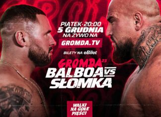 Oficjalnie: GROMDA 23: BALBOA vs SŁOMKA już 5 grudnia