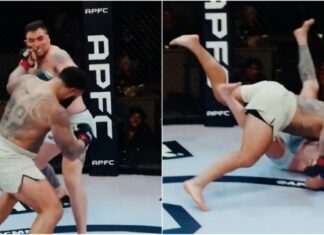 Gable Steveson z kolejną błyskawiczną wygraną przez nokaut (WIDEO)