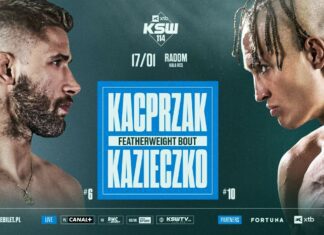 Piotr Kacprzak kontra Wojciech Kazieczko na XTB KSW 114 w Radomiu