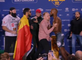 Mircea nie wytrzymał. Gorąco na ważeniu przed XTB KSW 112 (WIDEO)