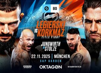 OKTAGON 80: Legierski vs Korkmaz – wyniki gali oktagon 80 wyniki gali mateusz legierski